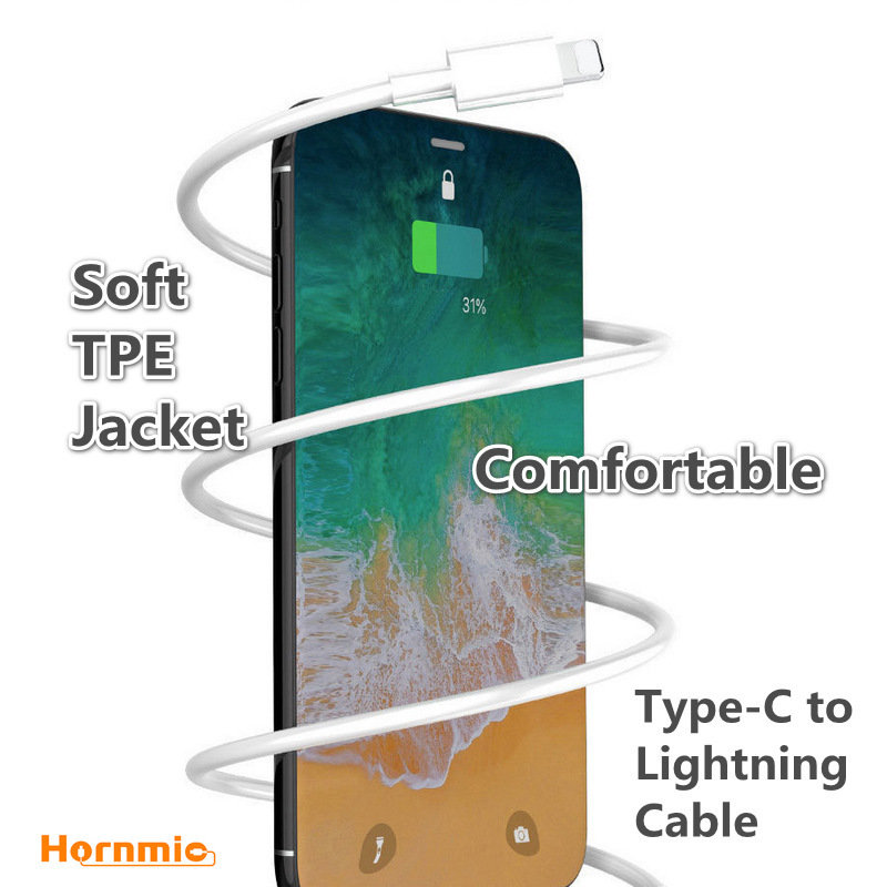 USB Type-C to Lightning Cable for iOS devices, such as iPhone,iPad,Laptop3HighQuality